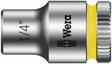 WERA Steckschlüsseleinsatz 8790 HMA Außen-6-kant SW 1/4 Zoll Länge 23 mm mit Take it easy Farbkennzeichnung