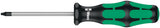 WERA Schraubendreher 367 TORX T 5 mit 2K-Griff und Rundklinge
