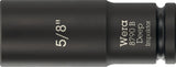 WERA Steckschlüsseleinsatz 8790 B Impaktor Deep 3/8 Zoll, 1 Zoll, 63 mm – Schlagschrauberfest
