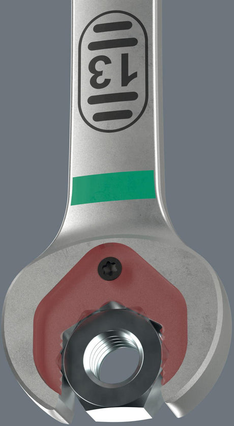 WERA Maulringratschenschlüsselsatz 6007 Joker 5 Set 1 5-teilig SW 8-19 mm