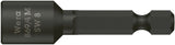 WERA Steckschlüsseleinsatz 869/4M mit 6-Kant-Antrieb SW 5,5 mm, 50 mm, Magnet