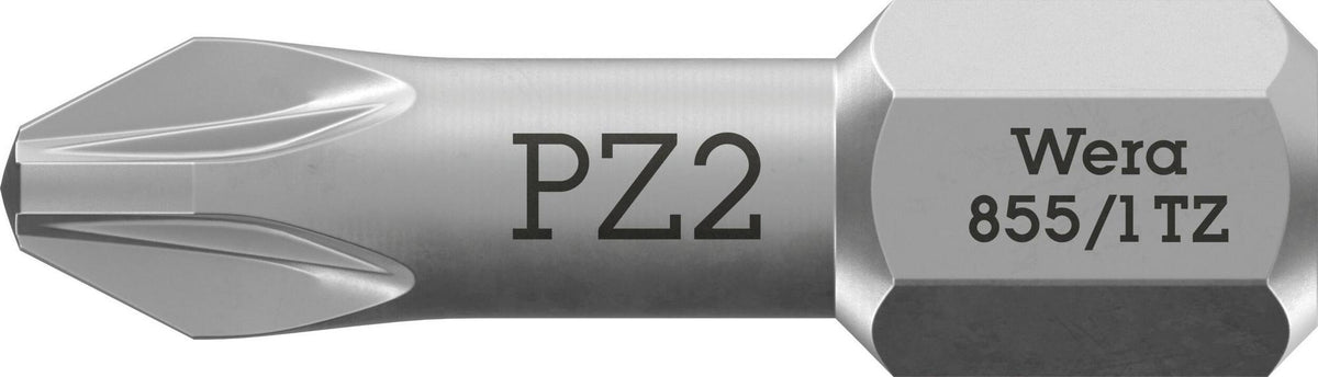 WERA Bit 867/1 TZ 1/4 Zoll T 9 L 25 mm Torsionszone zähhart