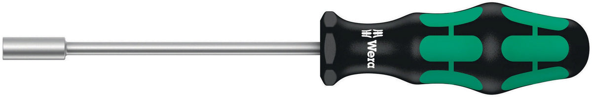 Wera Schraubendreher 395 Außen-6-kant SW11mm, Klingenlänge 125mm, Kraftform Griff, nicromattiert