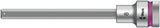 WERA Steckschlüsseleinsatz 8740 C HF 1/2 Zoll SW 10 mm L.140 mm mit Haltefunktion