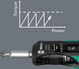 WERA Drehmomentschraubendreher 7515 1/4 Zoll 2-6 Nm mit Schnelleinstellung