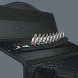 WERA Steckschlüsselsatz Belt 1 10-teilig 1/4 Zoll 4-13 mm für Außensechskant