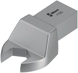 WERA Einsteckmaulschlüssel 7770 SW 10 mm, 9x12 mm Aufnahme, CV-Stahl, mattverchromt