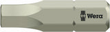 WERA Bit 3840/1 TS 1/4 Zoll 1,5 mm Innensechskant Torsion Hex-Plus Edelstahl 25 mm