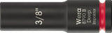 WERA Steckschlüsseleinsatz 8790 B Impaktor Deep 3/8 Zoll, 1 Zoll, 63 mm – Schlagschrauberfest