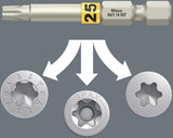 WERA Bit-Check 6 Wood TX HF Bitsortiment 6-teilig TORX mit Haltefunktion