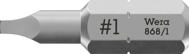 Wera Bit 868/1 Z Innenvierkant 4,5 mm, 1/4" Sechskant, 25 mm, 10er-Pack