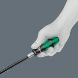 WERA Bithandhalter 393 S 1/4″ mit Magnet, flexibler Klinge 173,5 mm und 3K-Griff