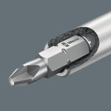 WERA Magazinbithalter KK 27 Set 7-teilig mit Bitmagazin, magnetischer Aufnahme und Kraftform-Griff