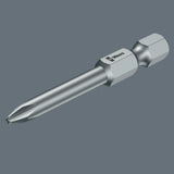 WERA Bit 851/4 J PH0 Phillips DIN3126-F6,3 JCIS CV-Molybdän 50 mm – 10 Stück
