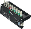 WERA Edelstahlbitsortiment BC 10 Stainless 10-tlg. mit Rapidaptor Bithalter