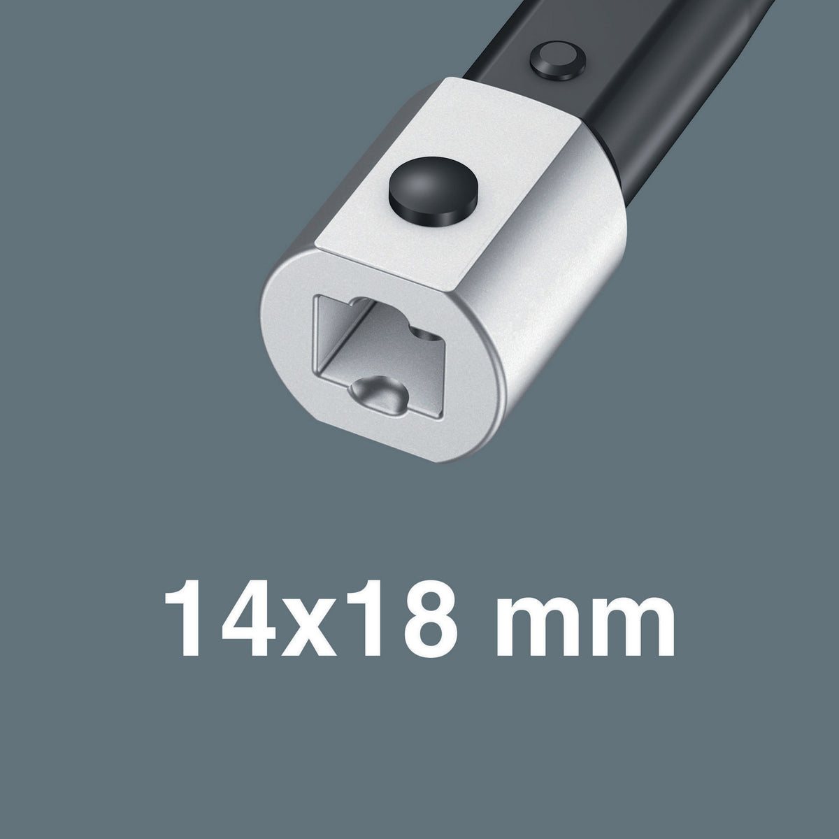 WERA Drehmomentschlüssel Click-Torque XP 4, 14x18 mm, 20-250 Nm, voreinstellbar