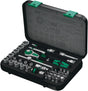 WERA Steckschlüsselsatz Zyklop Speed 42-teilig 1/4 Zoll SW 4-14 mm mit 72 Zähnen