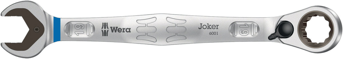 WERA Maulringratschenschlüssel Joker SW 10 mm – 80 Zähne, Haltefunktion, 159 mm