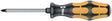 WERA Schraubendreher 917 SPH PH 1, Schlagkappe, 6-Kant Klinge, 80 mm