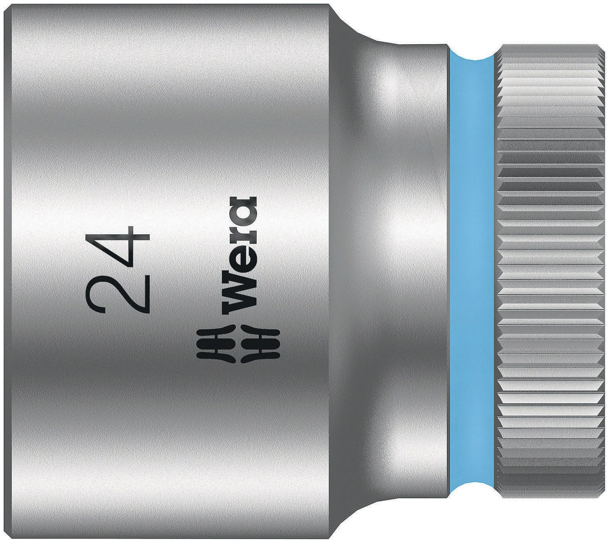 WERA Steckschlüsseleinsatz 8790 HMC Außen-6-kant 1/2 Zoll SW 1 1/8 Zoll L 40 mm