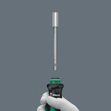 WERA Magazinbithalter KK 28 8-teilig Schlitz/PH/PZD mit integriertem Magazin und Teleskopklinge