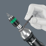 WERA Drehmomentschraubendreher 7442, 3-6 Nm, Rapidaptor, Kraftform-Pistolengriff