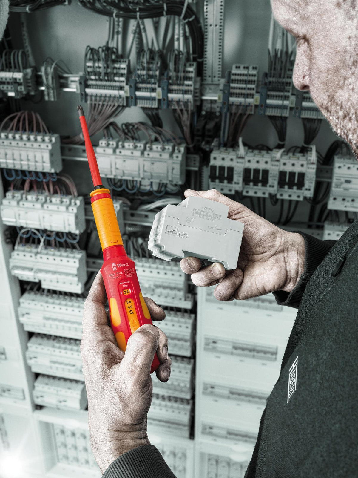 WERA Drehmomentschraubendreher 7508 VDE Kraftform Safe-Torque Speed 9 mm mit 5 Drehmomentstufen