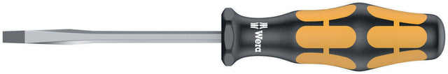 WERA Schraubendreher 932 A Schlitz 3,5 mm mit 2K-Kraftform-Griff und Black-Point-Spitze