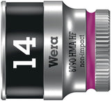 WERA Steckschlüsseleinsatz 8790 HMA HF 1/4 Zoll 6-kant SW 10 mm mit Haltefunktion