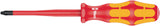 WERA Schraubendreher 162 i PH 0 VDE-isoliert, Klinge 80 mm, Kraftform-Griff