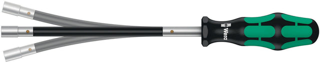 WERA Schlauchklemmenschraubendreher 391 Außen-6-kant SW 6 mm mit biegsamer Klinge