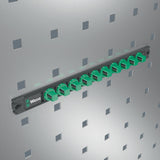 WERA Magnetleiste für Steckschlüsseleinsätze 1/4 Zoll, 30x270 mm, Twist to unlock, unbestückt