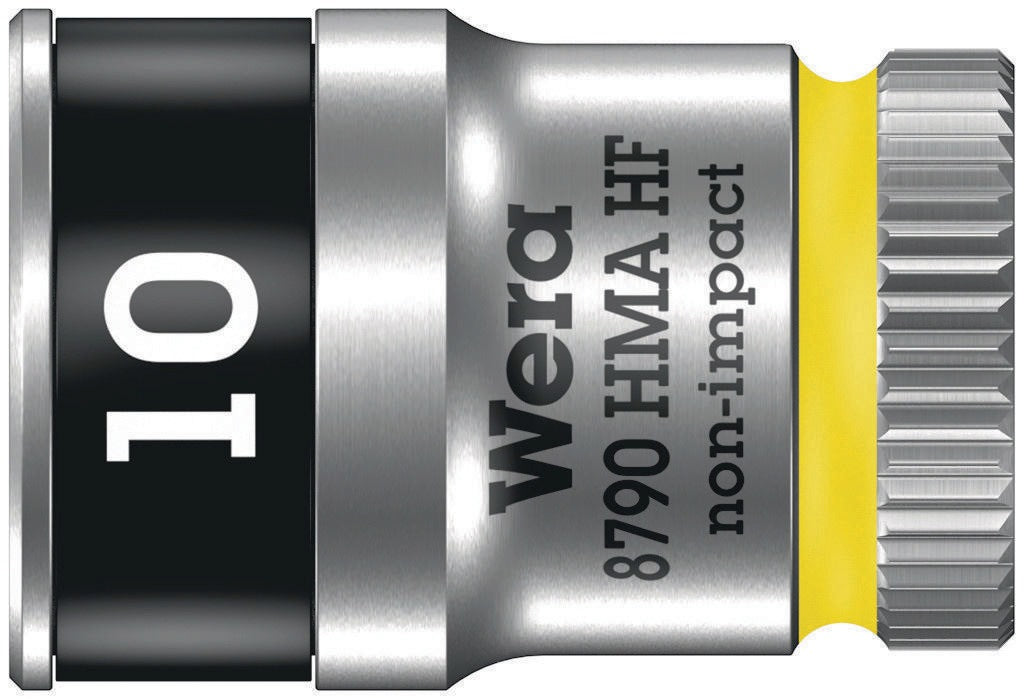WERA Steckschlüsseleinsatz 8790 HMA HF 1/4 Zoll 6-kant SW 10 mm mit Haltefunktion
