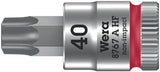 WERA Steckschlüsseleinsatz 8767 A HF TORX® 1/4 Zoll T10, 28 mm, mit Haltefunktion