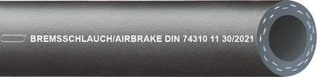 TEGUMA Stickstoffschlauch AIRBRAKE 11 mm x 18 mm, 40 m, Schwarz, EPDM, 25 bar