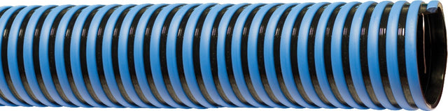 TEGUMA Saug- und Druckschlauch CORRUFLEX/BUNA/AS ID 51,0 mm – 50 m Rolle, flexibel, elektrostatisch ableitend