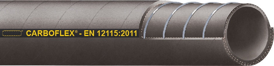 Öl- und Benzinschlauch CARBOFLEX®/EN TEGUMA – 25 mm, 40 m, öl- und benzinbeständig, 16 bar