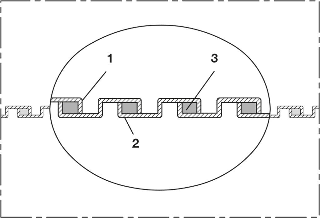 NORRES Metallschlauch ID 100-102mm AD 107mm 3,5mm 10m – Absaug- und Förderschlauch