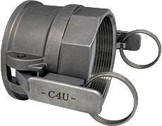 TEGUMA Hebelarmkupplung Safe-Lock Kamlok Typ D Edelstahl 3/4 Zoll