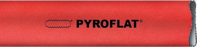 TEGUMA PYROFLAT® Feuerwehrschlauch L.20 – 38,0 mm ID, 20 m, EN ISO 1307