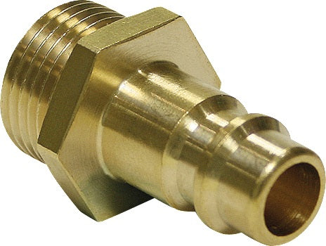 TEGUMA Stecknippel Messing Stecker DN 7,2 Außengewinde G 1/4 Zoll