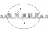 NORRES Staubsaugerschlauch ID 25mm AD 32,20mm – Antistatisch, 30m, EVA