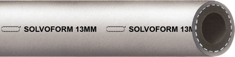 TEGUMA Kompressorschlauch SOLVOFORM ID 6,0 mm AD 14,0 mm, 50 m, Grau