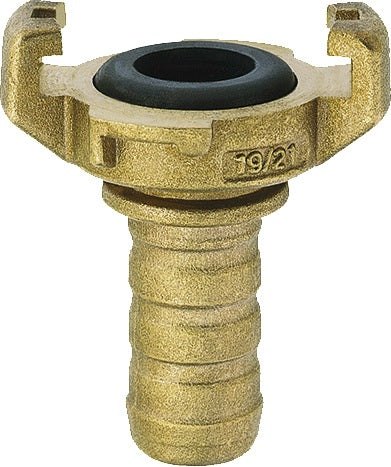 TEGUMA Klauenkupplung GT Schlüsselweite 13 mm aus Temperguss, DIN 3489, 0,160 kg