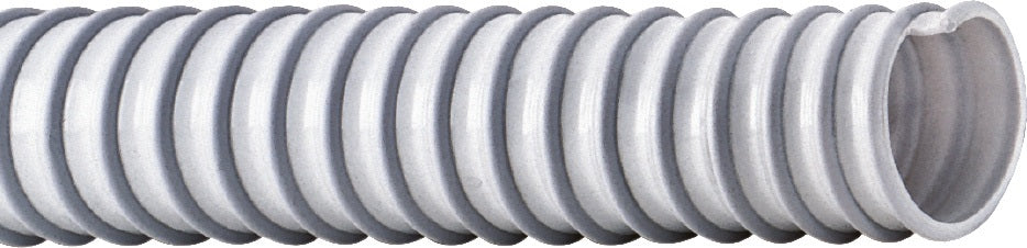 PVC-Absaugschlauch AIRFLEX® ID 20,0 mm Grau AD 25,0 mm Länge 30 m von TEGUMA