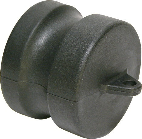 TEGUMA Hebelarmkupplung Kamlok Typ DP Polypropylen 3/4 Zoll – Vaterteil-Stopfen 26,44 mm