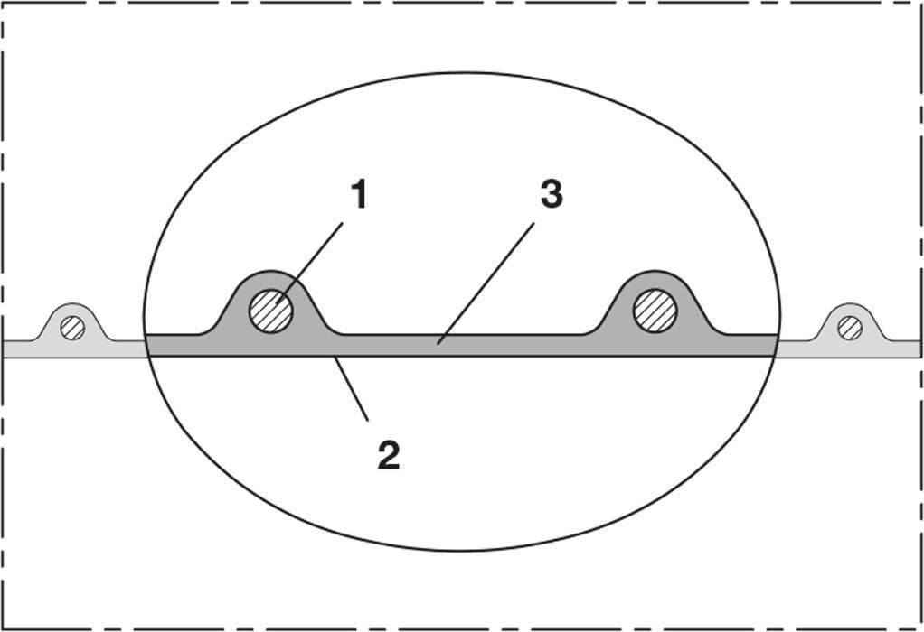 NORRES PU-Förderschlauch ID 100-102 mm AD 107 mm – 10 m, antistatisch, abriebfest