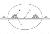 NORRES PU-Förderschlauch ID 100-102 mm AD 107 mm – 10 m, antistatisch, abriebfest