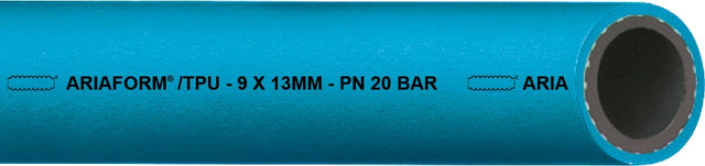 PU-Pressluftschlauch ARIAFORM®/TPU 6 mm x 10 mm, 50 m Blau TEGUMA