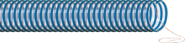 TEGUMA Absaugschlauch AIRFLEX®/PU/AS/FOOD ID 32,0 mm Transparent AD 39,0 mm Länge 20 m